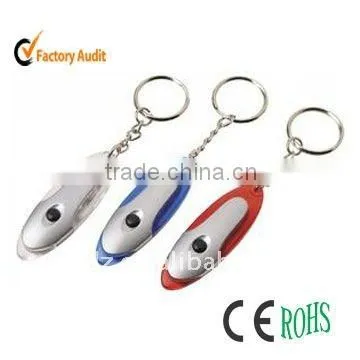 plastic led keychain