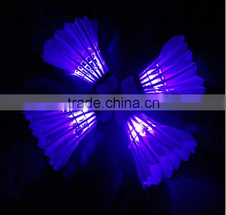 2015 new design led shuttlecock badminton