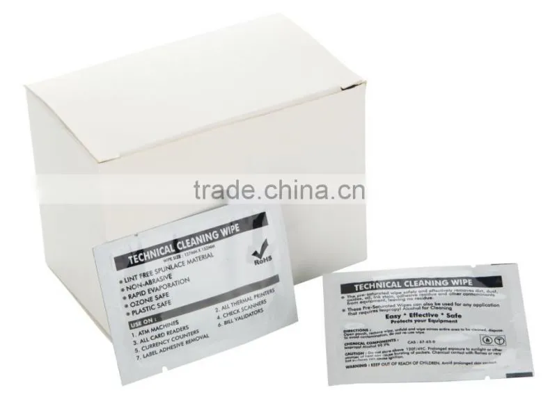 (Hot) alcohol cleaning wipes (99.7% isopropyl alcohol)