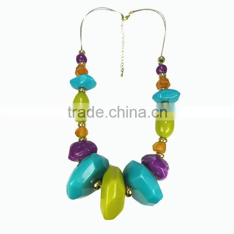 2016 Wholesale cheap custom colorful new model necklace chain designs