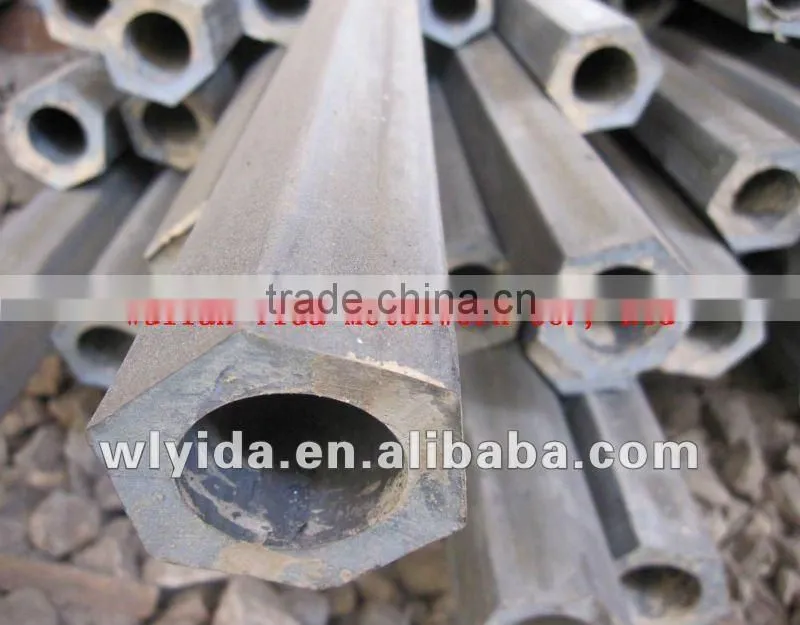 Hex pipe steel bar and shaped pipee carbon