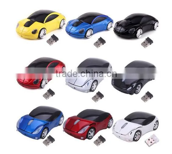 2015 2.4Ghz Wireless car shap mouse computer mouse for laptop computer as promotional gifts