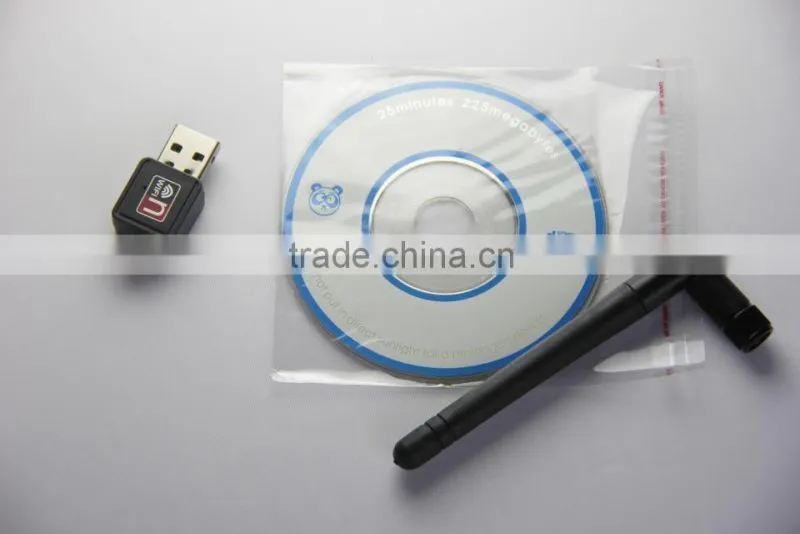 USB 2.0 Wireless Adapter 2.0 802.11n/g/b 2.4GHZ 150Mbps Wifi/WLAN Nano Mini New