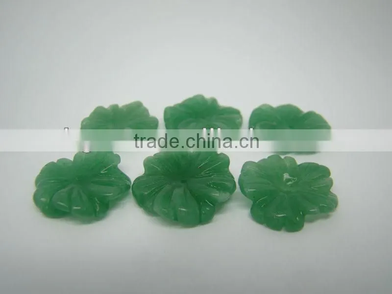 Semi-preciou stone novelty Gemstone crafts flower