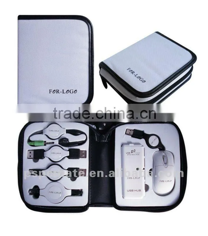 laptop universal usb kit 6 in 1 for travel computer gift set