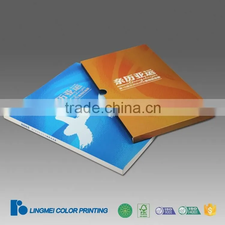 2016 Customized Book Printing with Slip Case China