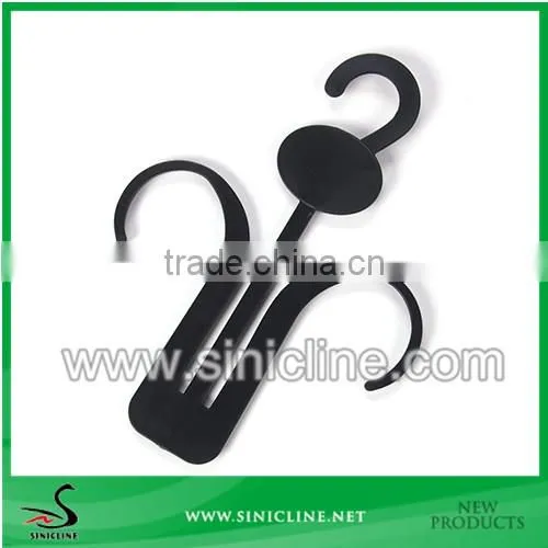 Sinicline black hook hanger for shoes