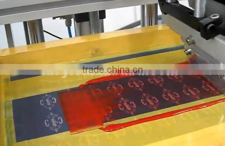 High quality silk screen label printing machine