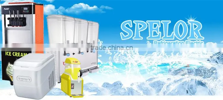 Different kinds voltage double compressor soft ice cream machine