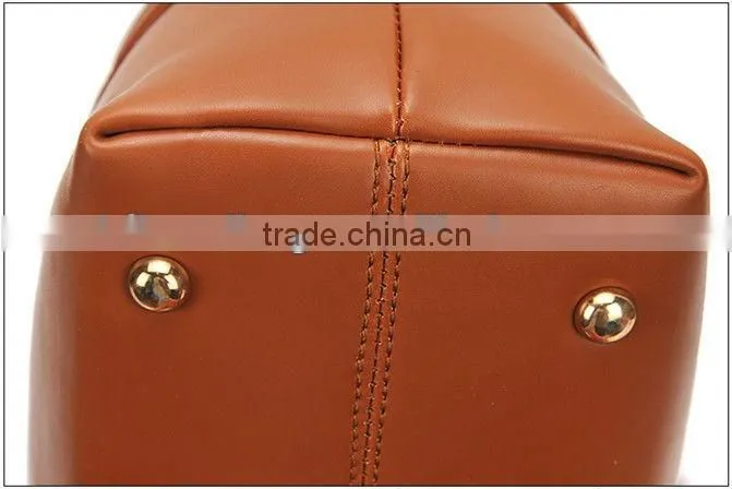 2013 Alibaba China leather handbags lady bags fashion