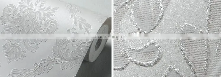 fireproof interior embossed self adhesive home wallpaper