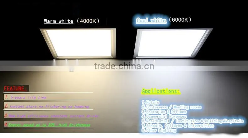 CE RoHS approved SMD2835 led light panel,led panel lighting with 3 years warranty