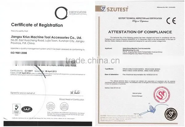 Ss Plate Telescopic Cover for CNC Machine Protection