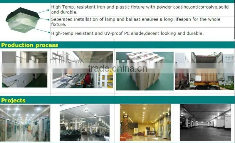 150w induction gas station ceiling light