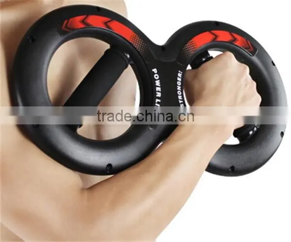 Hot sale fitness equipment Rotate 135 degrees super arms 8 shape arms power exerciser arm exercise equipment