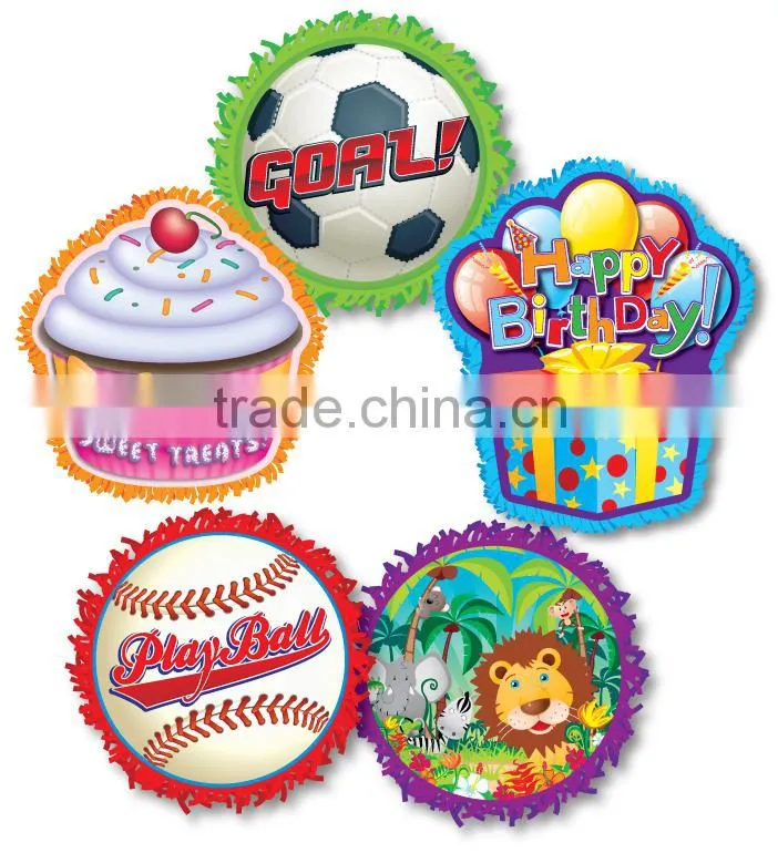 Colorful Popular Paper Pinatas For party Wedding Game