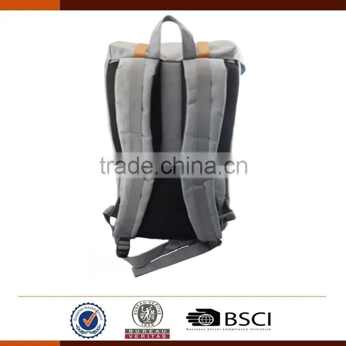 Fashion 900D Flap Travel Backpack Bag with Laptop Compartment