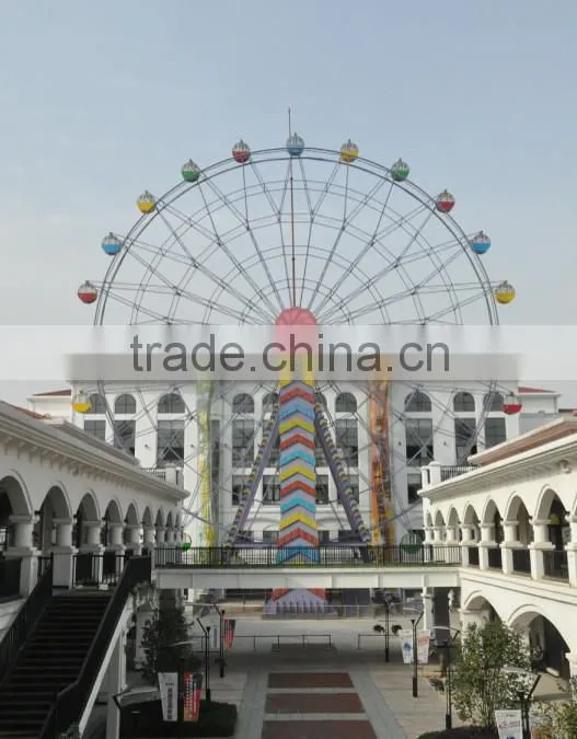 Most popular 42m Amusement rides outdoor electric ferris wheel for sale