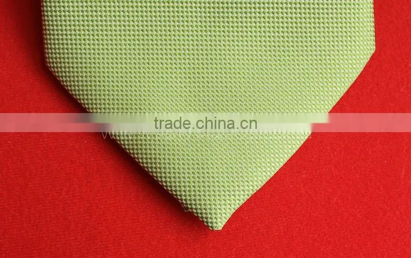 Polyester solid color ties for men