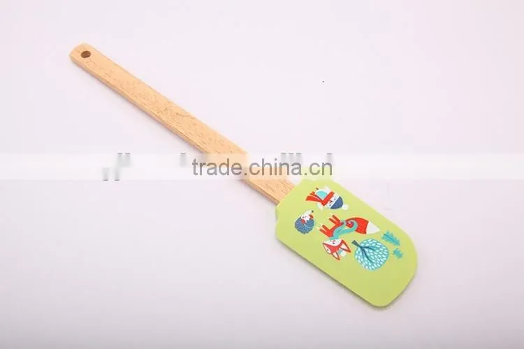 Good Cook tool ,Silicone Spatulas with wood Handles