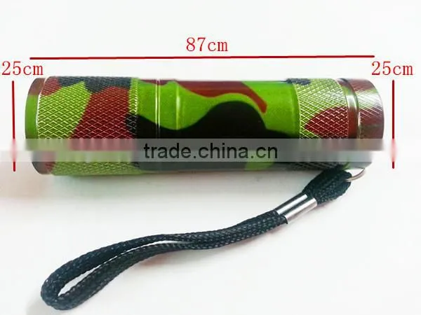 GS-8005 Bulk Cheap Aluminum led Torch, 9 led Torch, 9 led Flashlight for Sale