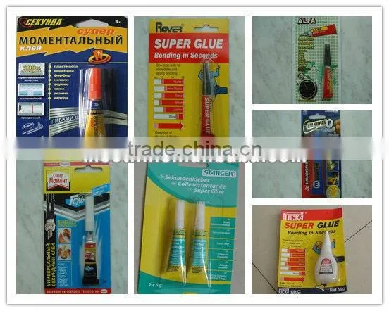 Aluminum foil package super glue 50g