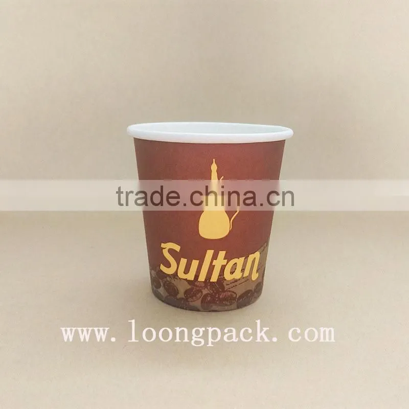 Top grade custom 6oz hot beverage paper cups 6oz012
