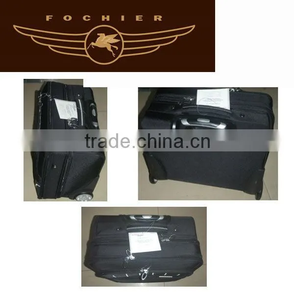 2014 rolling business briefcase trolley laptop case