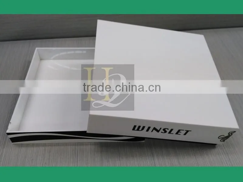 White color acrylic material acrylic boxes with lid, acrylic gift boxes custom