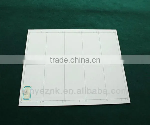 ISO14443A F08 1K A4 2x5 layout inlay factory supplier directly