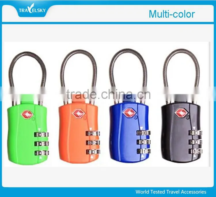 Approved 3-Dial Luggage TSA steering wheel Lock