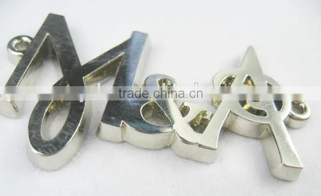 brass logo labels