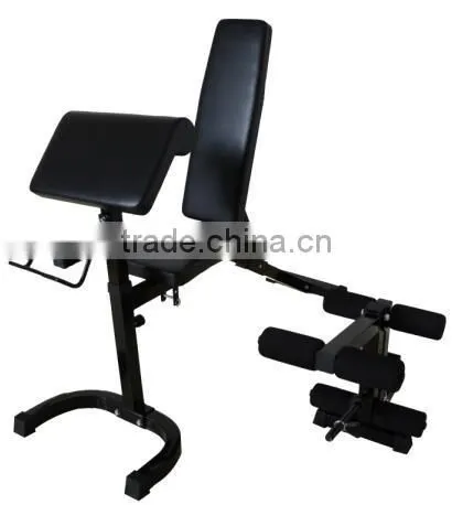 Fitness Gym Training bench Leg Extension/Curl machine