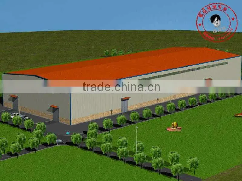 Large Steel Structure Building, Warehouse ,Workshop,Frame Building