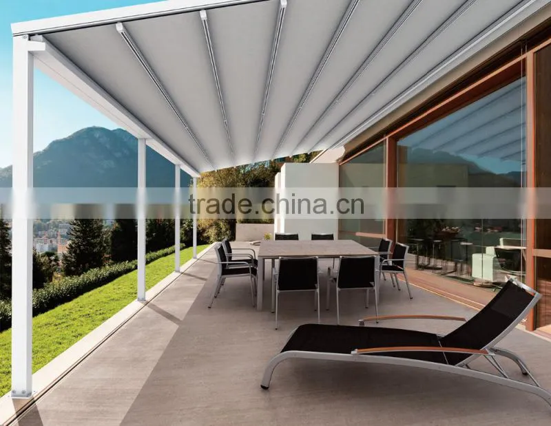 Retractable Pergola Shade/Retractable Pergola Patio Covers