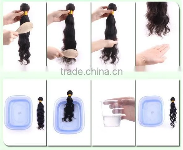 Wholesale Human Hair Extension,Hand Tied Brazilian Hair