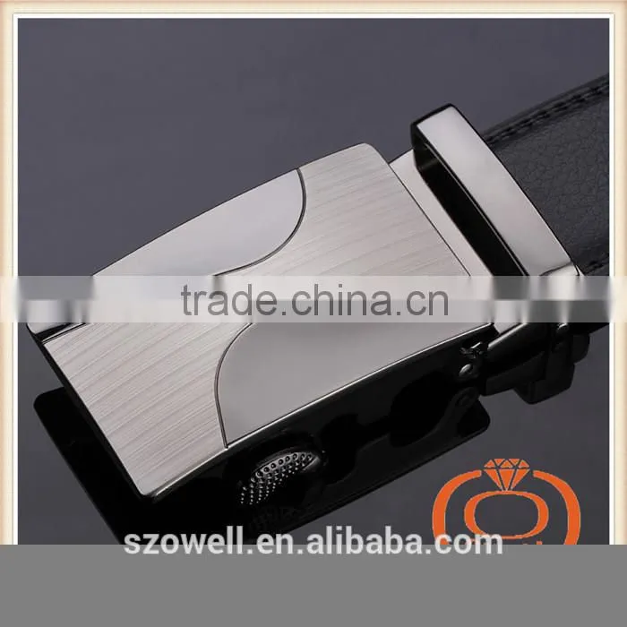 New style men's belt with real leather for top cow leather belts