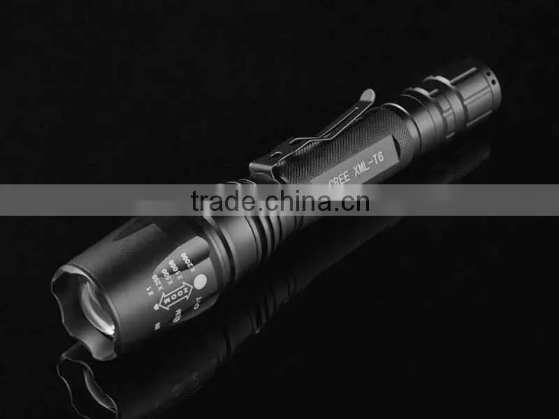 Flashlight Import T6 led Rechargeable Flashlight long-range Focus outdoor Led Flashlight