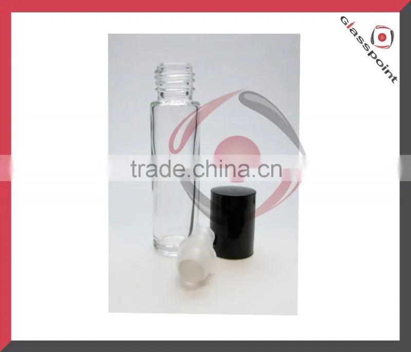 10ml Glass Roller Vials with Glass Roll On Inserts