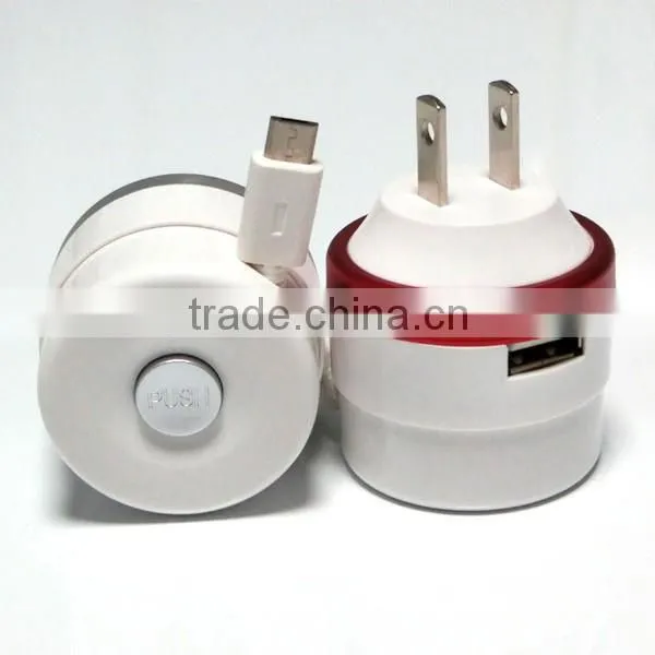 Small Order acceptable 5V 2A reasonable price Single usb port travel charger cable EU plug