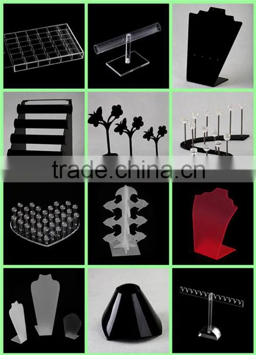 Horizontal Slanted L-Shape Acrylic Sign Holder/Slanted Sign Holders