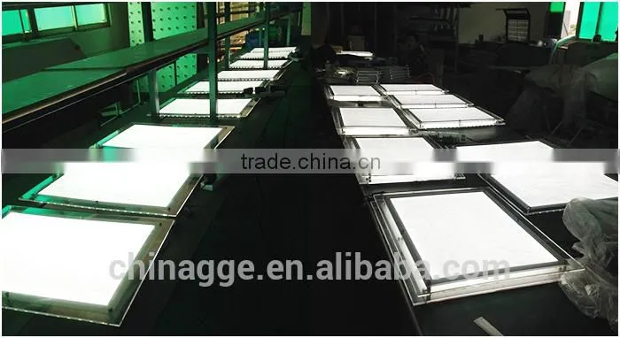 Ceiling hanging double and single side acrylic crystal light box for indoor real estate window display