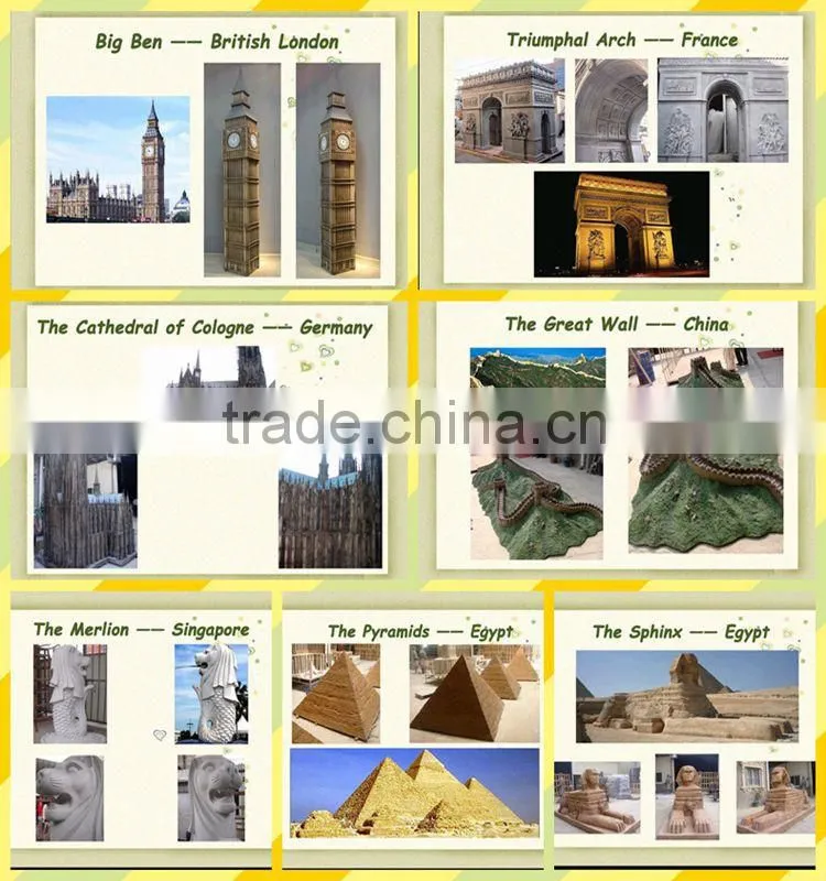 fiberglass statues------Roman Pillar