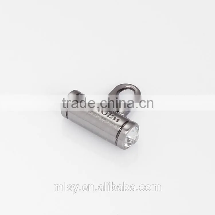 New fashion fancy zipper puller with rhinestone Brightness B1-80033