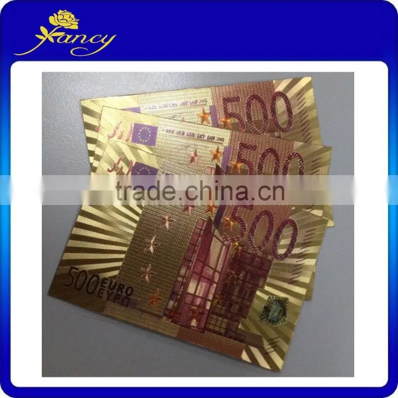 General poker gold foil playing card can be custom
