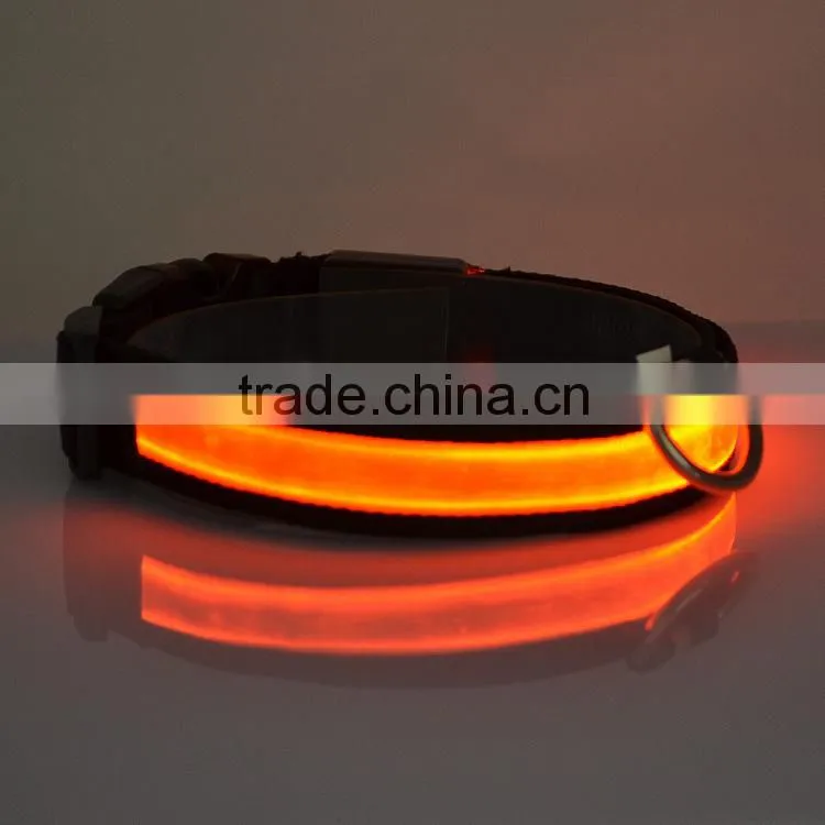 Brazil Distributor Pet Dog Lead Product Flashing LED Dog Collars