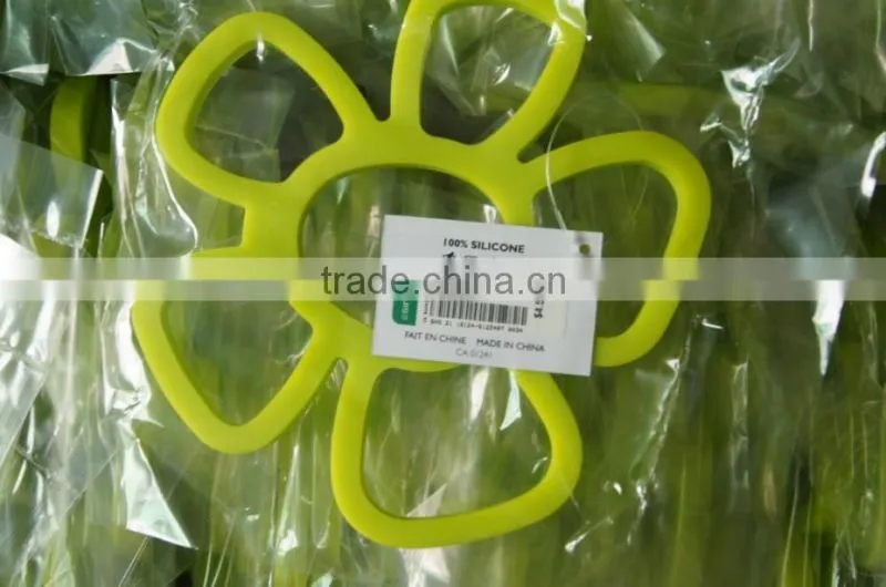 FDA Approved heat resistant silicone trivet