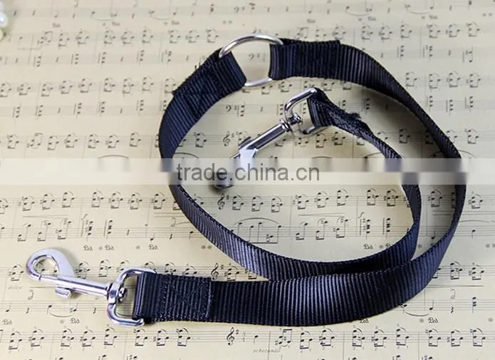 Dog pet car safety seat belt harness restraint lead leash adjustable travel clip