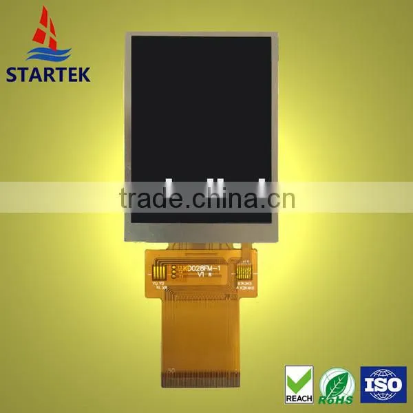 2.8 inch lcd tft display panel with sunlight readable and OLED like effect