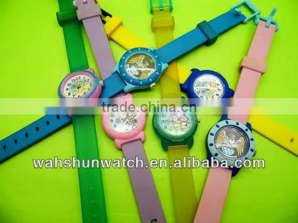 2013 new promotion wholesale fashion design cute cat kitty quartz silicon watch